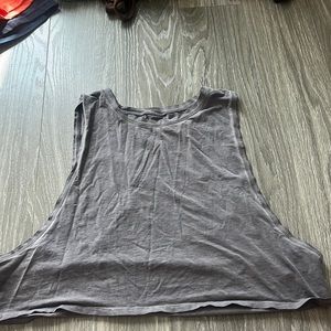 lululemon gray muscle tank